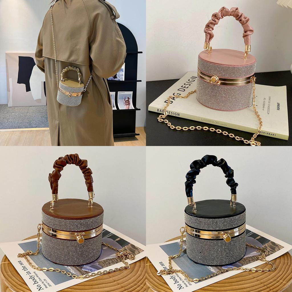 Mini-Wassereimer-Tasche mit Kette und Magnetverschluss für den täglichen Gebrauch