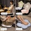 Floor Pillow Soft Flower Shape Tatami Cushion Memory Foam Soft For Children's Bedroom And Living Room Couch 45X45x4cm