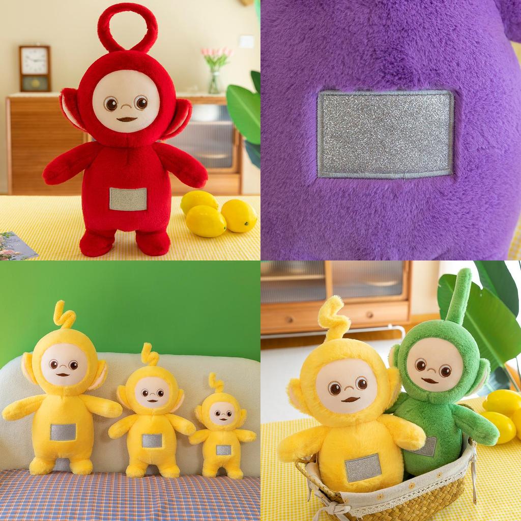 Entzückendes weiches Teletubbies Dipsy Po Tinky Winky Laa-laa Plüschtier Stehende Puppe Kinder Weihnachtsgeschenk