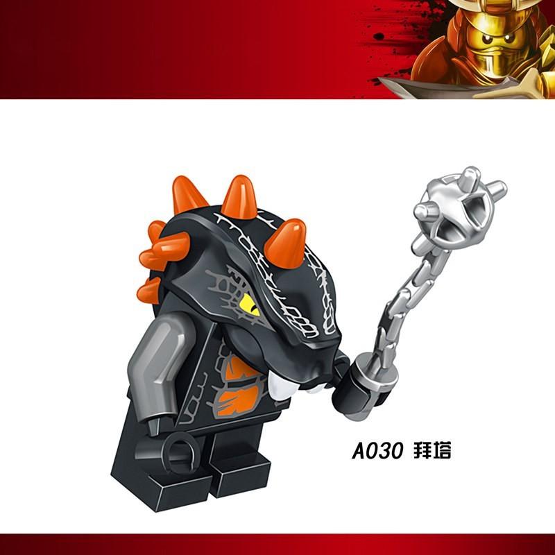 

Минифигурка Ninjago Ninja Go Lego Toys Мини-фигурка Строительные блоки A025-032 A030