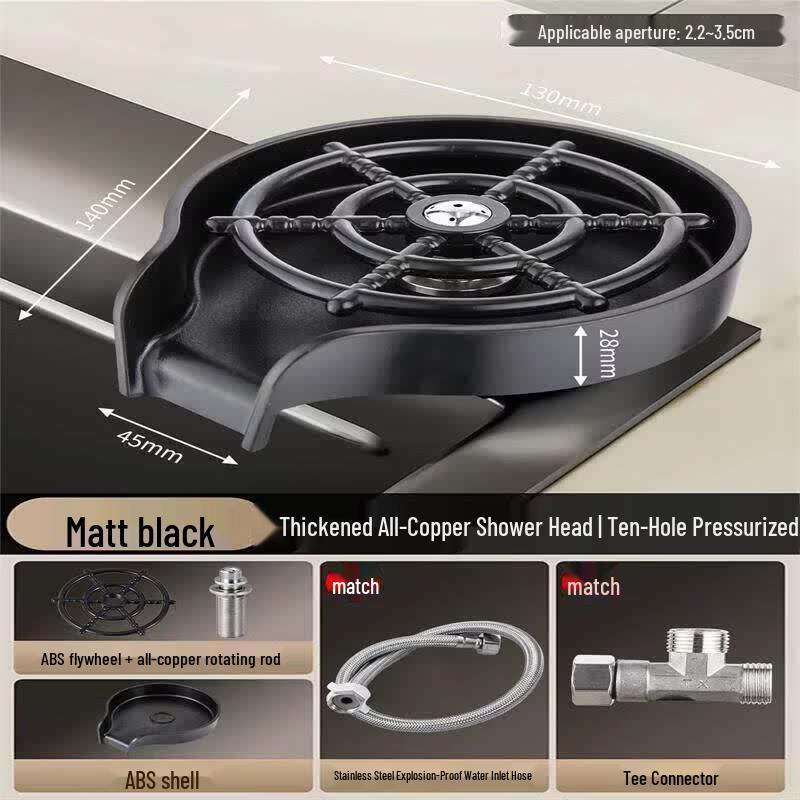 High-Pressure Automatic Cup Rinser