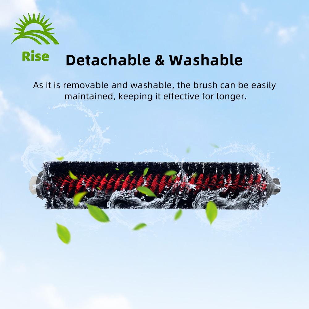Kompatibel für Roborock S7 Maxv Ultra / S7 Pro Ultra/ O35 / G10S Hochgeschwindigkeits-Wartungsreinigungsbürste Tankfilter-Zubehör