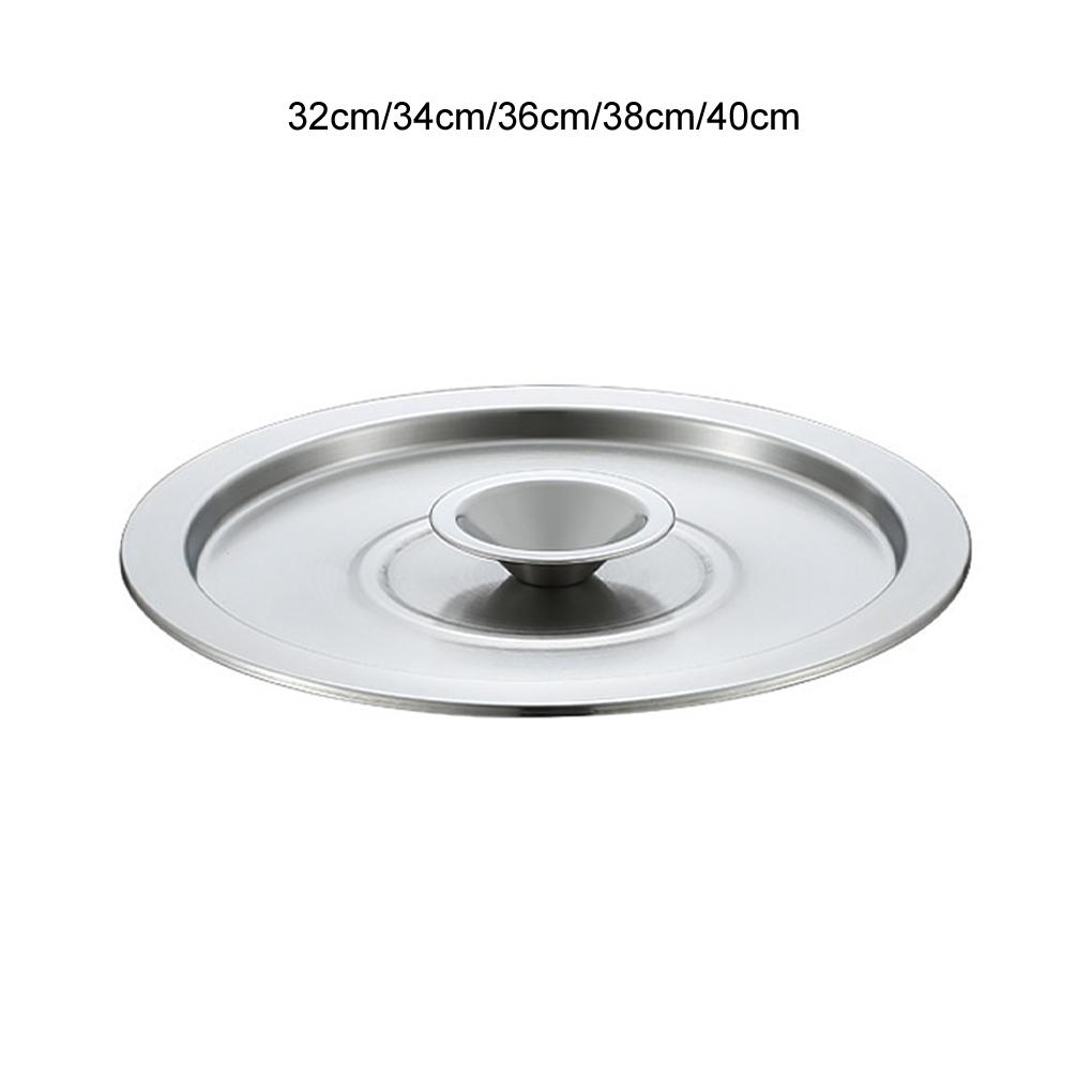 Heat-resistant Household Stir Fry Pot Cover Prevents Leakage With Edge Cover