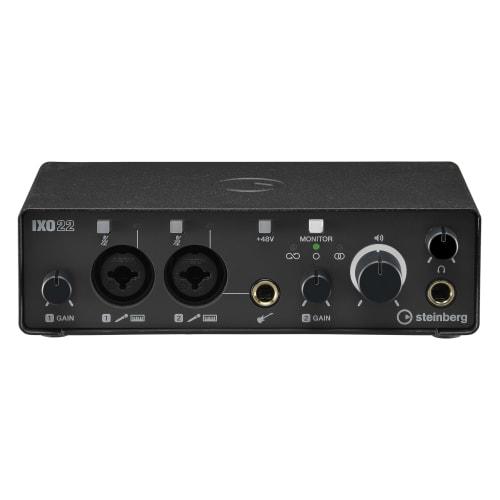 Steinberg IXO22 B USB 2.0 Audio Interface, 24-bit/192kHz, Black