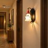 Unique Halloween Wall Lamp Cute Ghost Light, Wizard Hat Lamp, Decorative Home Decor Mount for Hallway Entrance Bedroom Cartoon