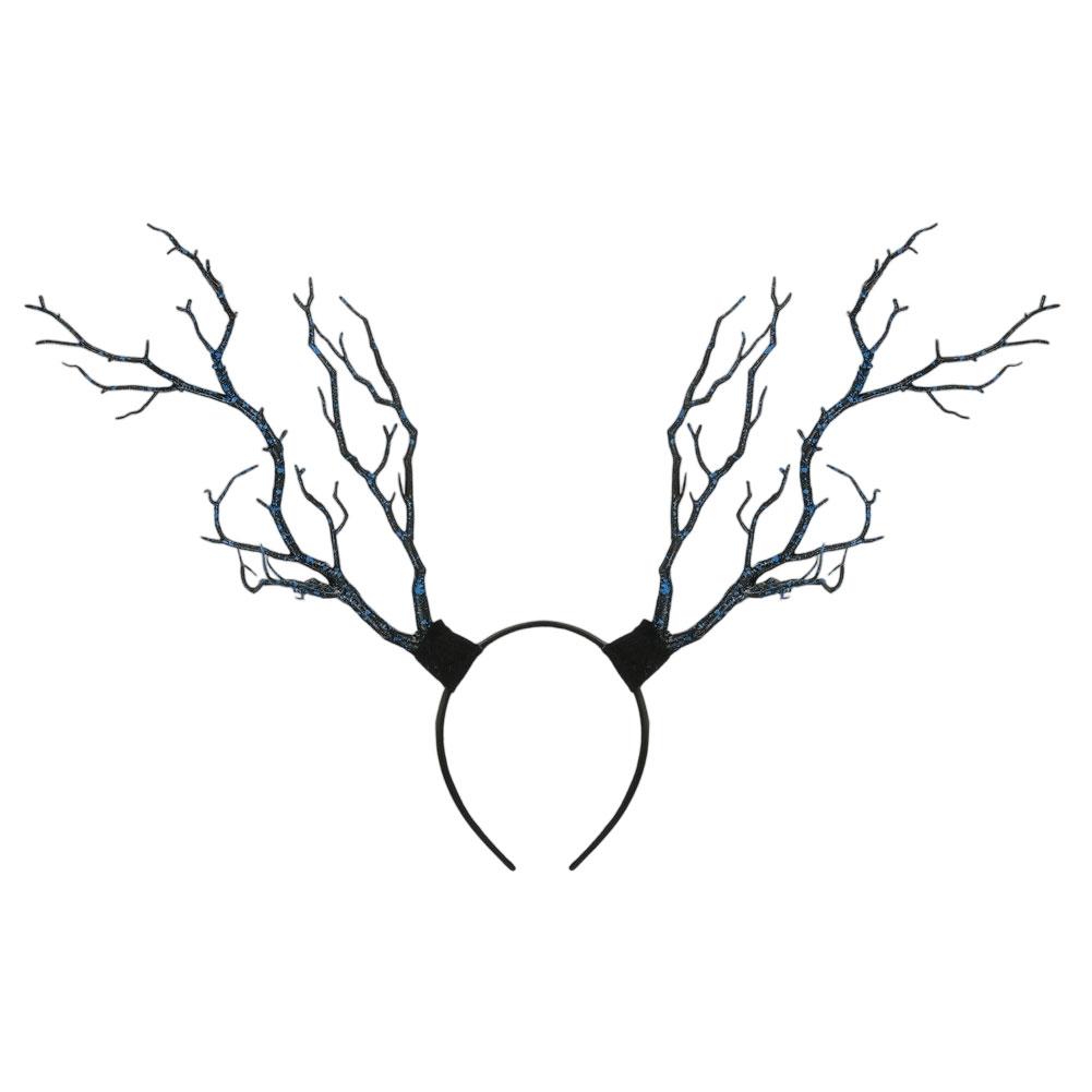 Exaggerated Branch Hair Band Antler Headband Christmas Reindeer Headdress Christmas Party Cosplay Accessory Headwear Gift