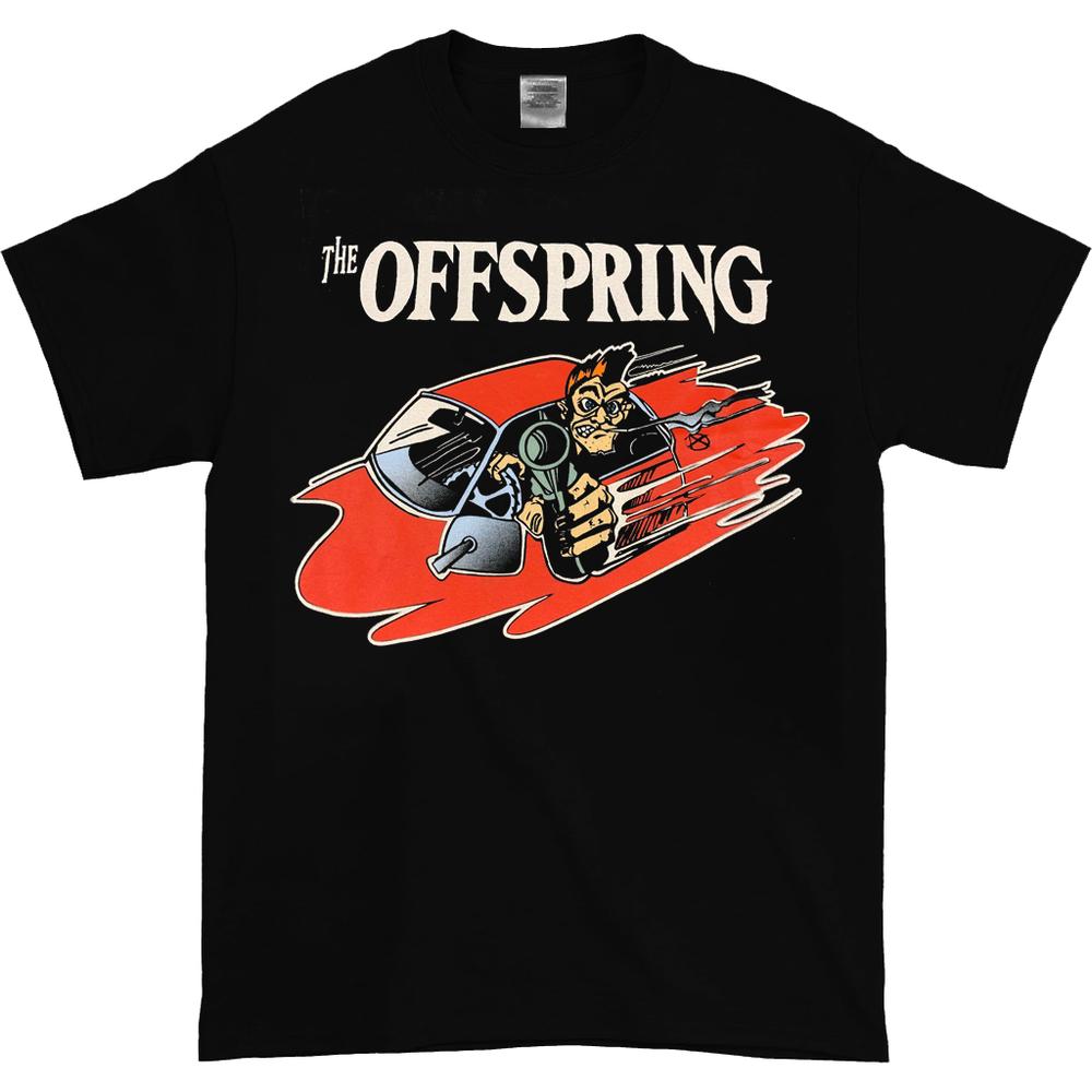 

Черная футболка унисекс 90s The Offspring Band S