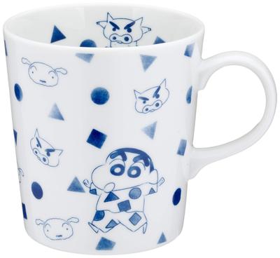 Yamakasyoten [Crayon Shin-chan] Blau-weißer Becher-Pyjama CS21-11