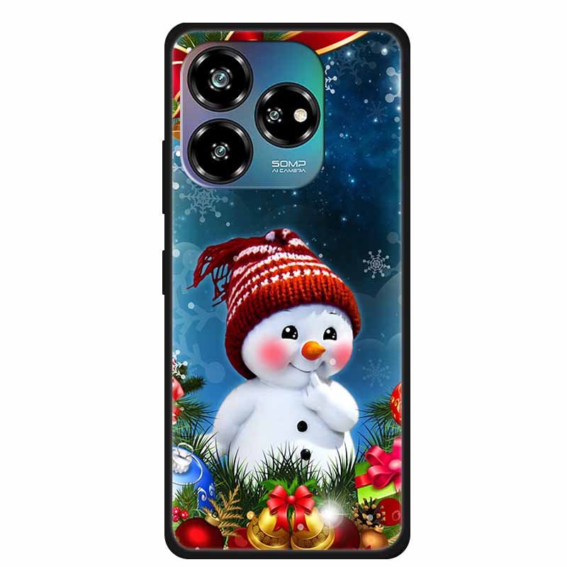 

Christmas Lovely Cover For ZTE Axon 60 Lite Case Axon60 50 40 Lite Pro Ultra 30 Soft Silicone TPU Phone Case For ZTE Axon 60 4G ForAxon 60 4G