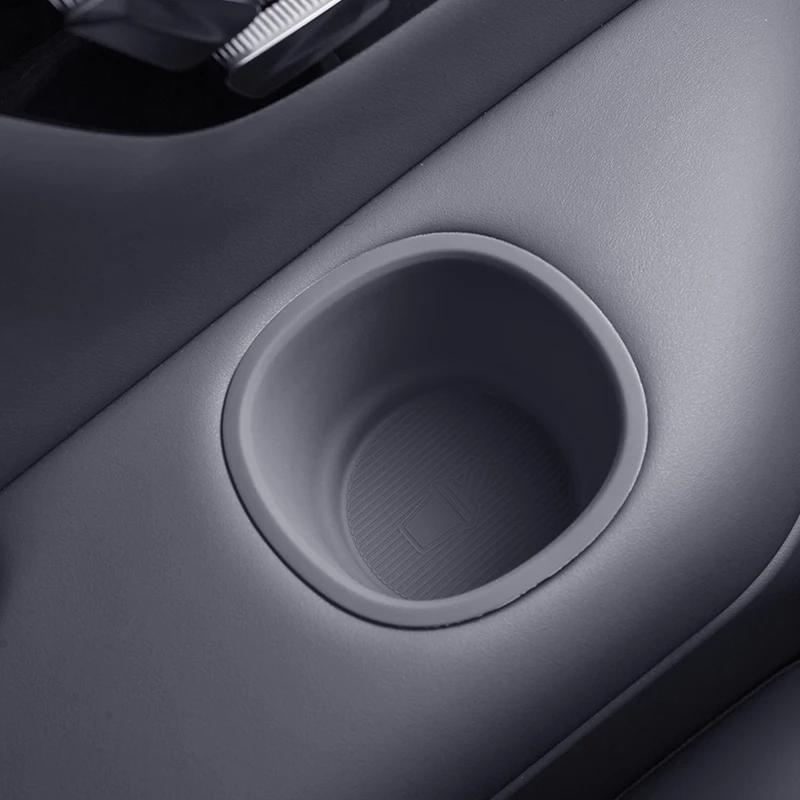 For Lynk&Co 900 Third Row Water Cup Silicone Storage Box Organize Waterproof Car Interior Modified Accessories