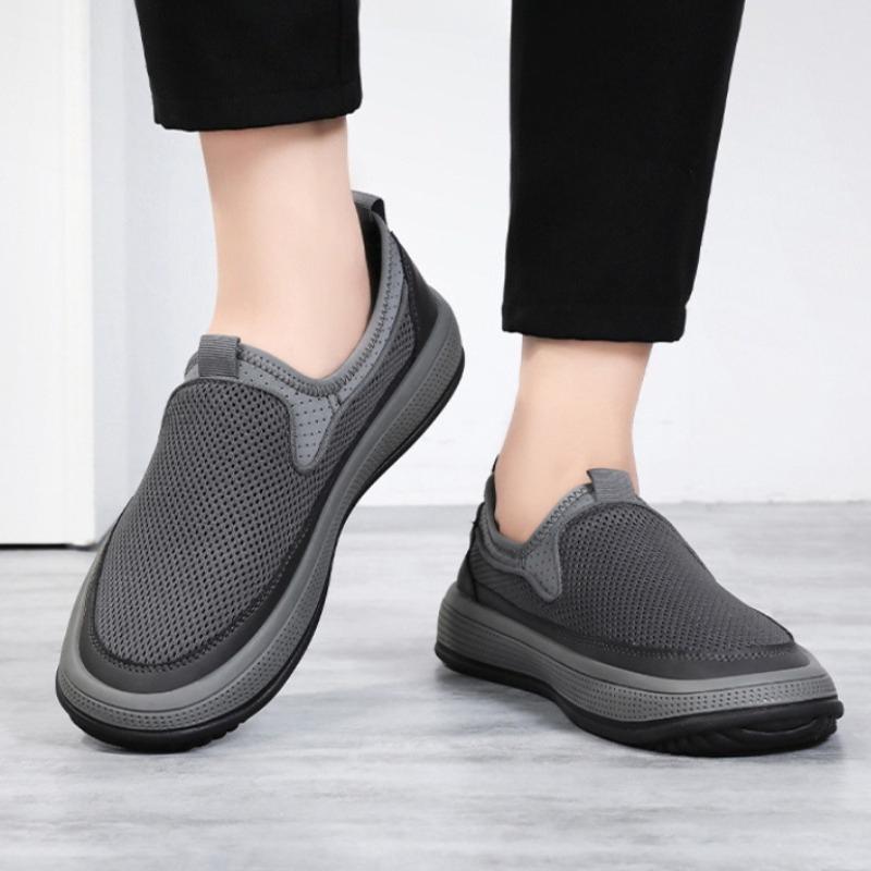Men's Mesh Breathable Shoes Comfy Non Slip Casual Walking Shoes for Men's Outdoor Shoes