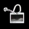 Dialog Box Transparent Card Cover Student Cartoon Slider Card Pack Game Card ID Card Set Pendant Anti-lost Card Holder