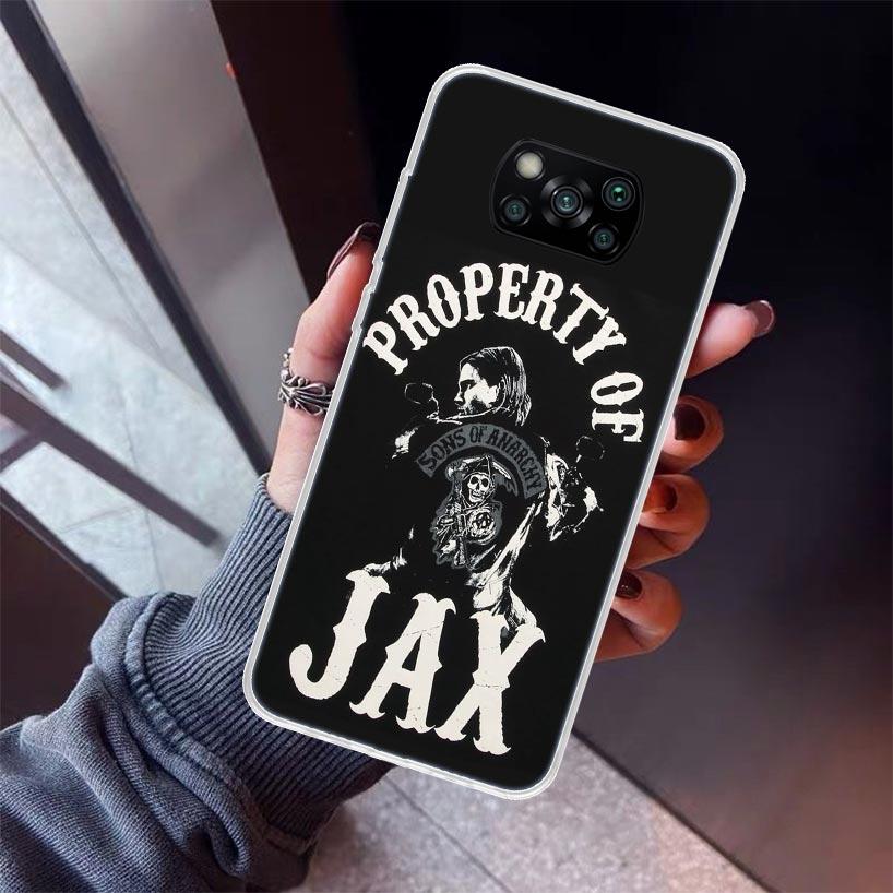Sons Of Anarchy Eua Tv Phone Case For Xiaomi Poco X5 X6 X7 Pro F7 Ultra M7 Redmi 15C 15 13C 13 12C 12 10 10C 10A 9 9C 9T 9A Cove