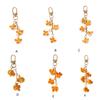 Realistic Popcorn Keychain Pendant Eye Catching Popcorn Keychain Pendant Accessory Perfect for Travel and Leisure
