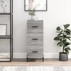 VidaXL Buffet Sonoma Grey 34.5x34x90 Cm Engineered Wood 828618