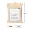Bamboo Charcoal Bag for Car Odor & Formaldehyde Removal - 200g Activated Carbon Bag