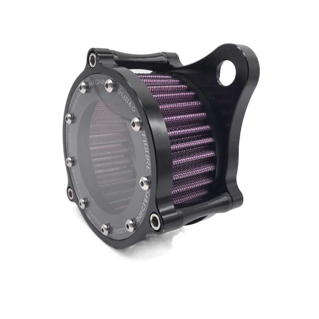 Harley XL883/1200 X48 CNC Aluminum Retro Air Filter