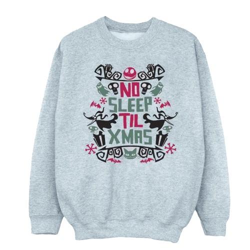 Disney Mens The Nightmare Before Christmas No Sleep Til Xmas Sweatshirt