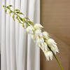 Plastic Yucca Flower Branch Bell Shaped Hanging Bell Flower Artificial Yucca Stem  Living Room