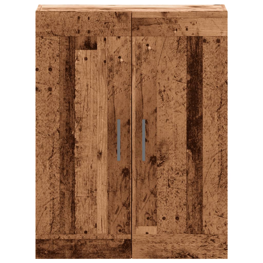 vidaXL Wall Cabinet with Vintage Wood Look 69.5 x 34 x 90 cm Wood Based Material