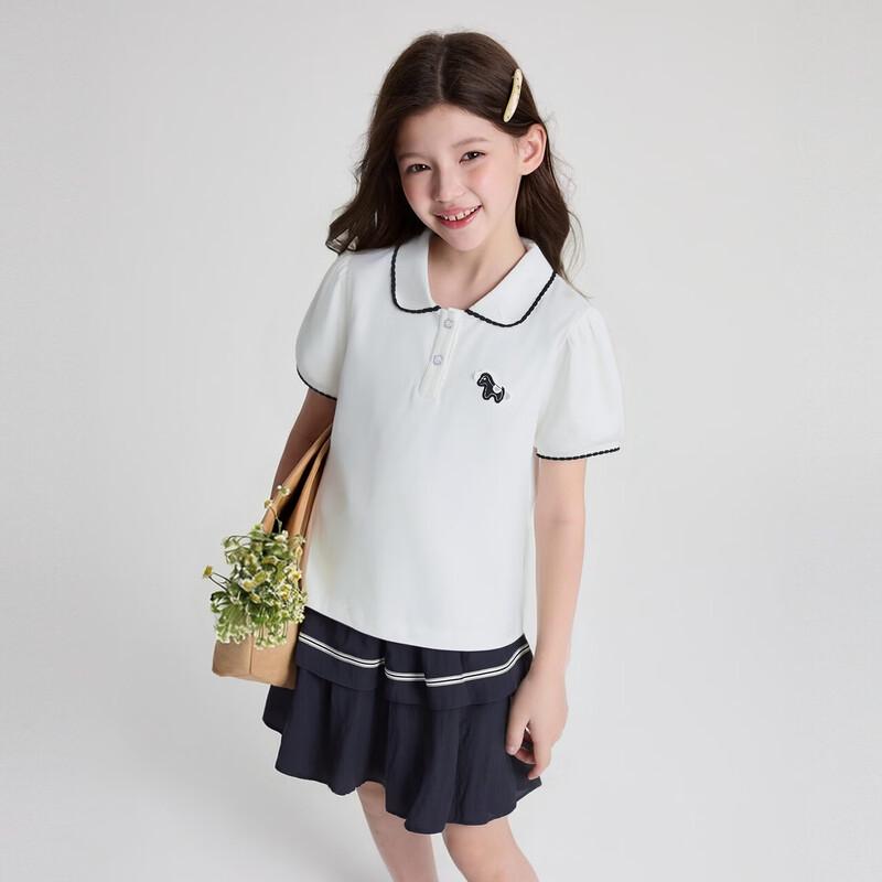 Deesha Girls  Summer 3D Embroidered Set 140