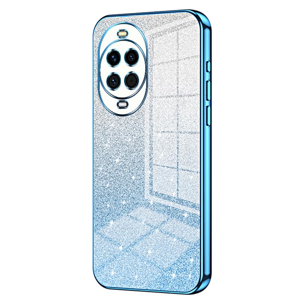 

Чехол для Huawei nova 14 5G Электропокрытие Градиент Блестящий ТПУ Чехол для телефона Blue