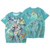 Role Playing Game Honkai: Star Rail Sparkle 3D Printed T Shirts Men Women Short Sleeve O-Neck T-Shirt Harajuku Y2k Tops Clothing