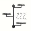Rotating Window Plant Shelves Indoor, 3-tier Metal Plant Stand, Wall Plant Holder, Window Plant Shelf For Multiple Plants Indoo