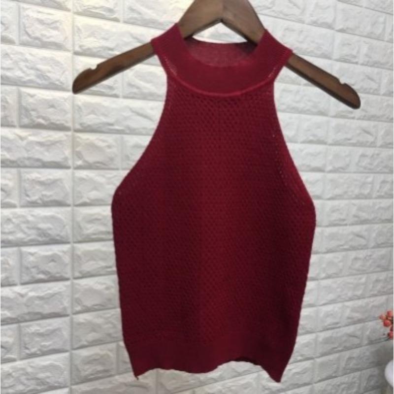 Vară Stil nou Stil coreean Mic Sexy Retro Stil coreean Colegiu Jumătate Guler Înalt Umăr Săpat Decolteu Carasol Femei La modă