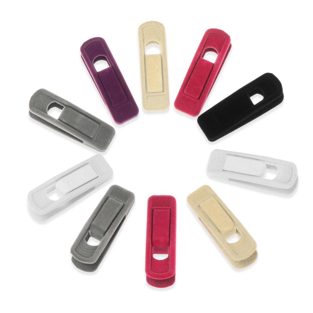 Portable Household Hat Closet Bathroom Coat Holder Velvet Hangers Clips Dress Rack Hanging Hooks