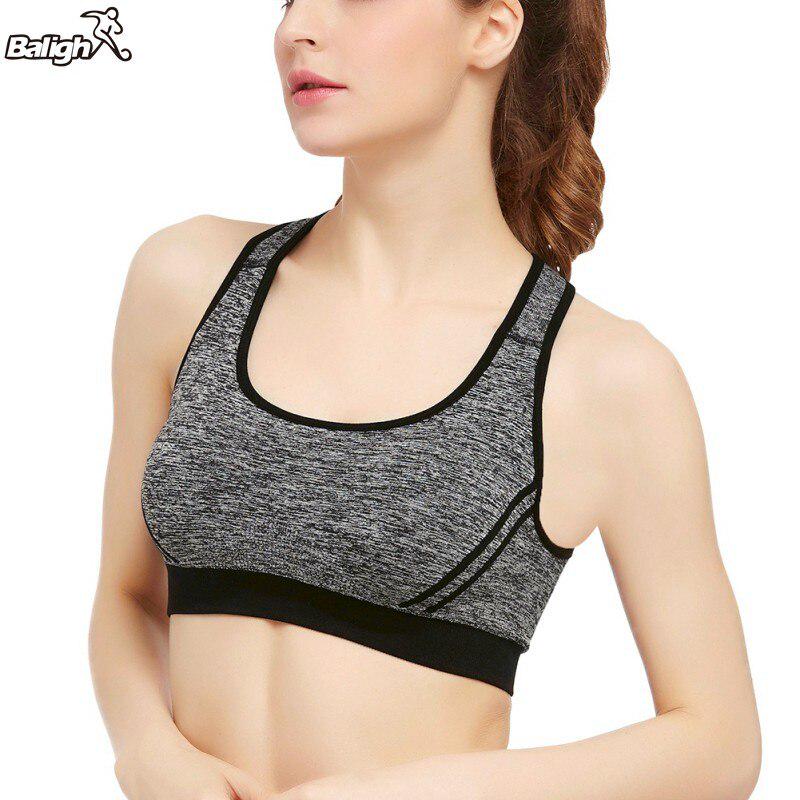 Yoga Vest Seamless Bra Tops Gym Underwear 3 Colors M L XL