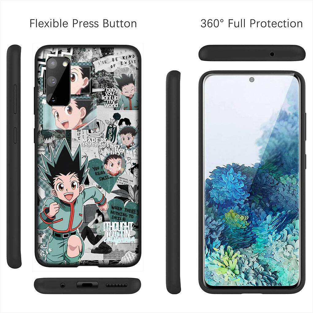 for Samsung Galaxy S25 S24 S23 Ultra FE Plus A17 A37 A57 A56 A55 A06 A16 A15 A36 A26 A35 A05 A25 A54 A34 Case Hunter X Hunter Gon Freecss Killua Cover