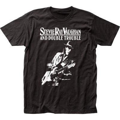 Stevie Ray Vaughan Live Alive Pánské tričko Rock and Roll Klasické kapelní tričko Černé
