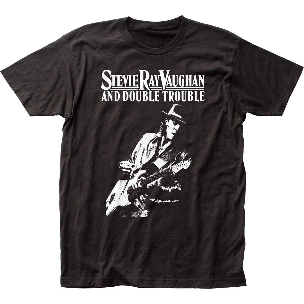 Stevie Ray Vaughan Live Alive Mens T Shirt Rock And Roll Classic Band Tee Black