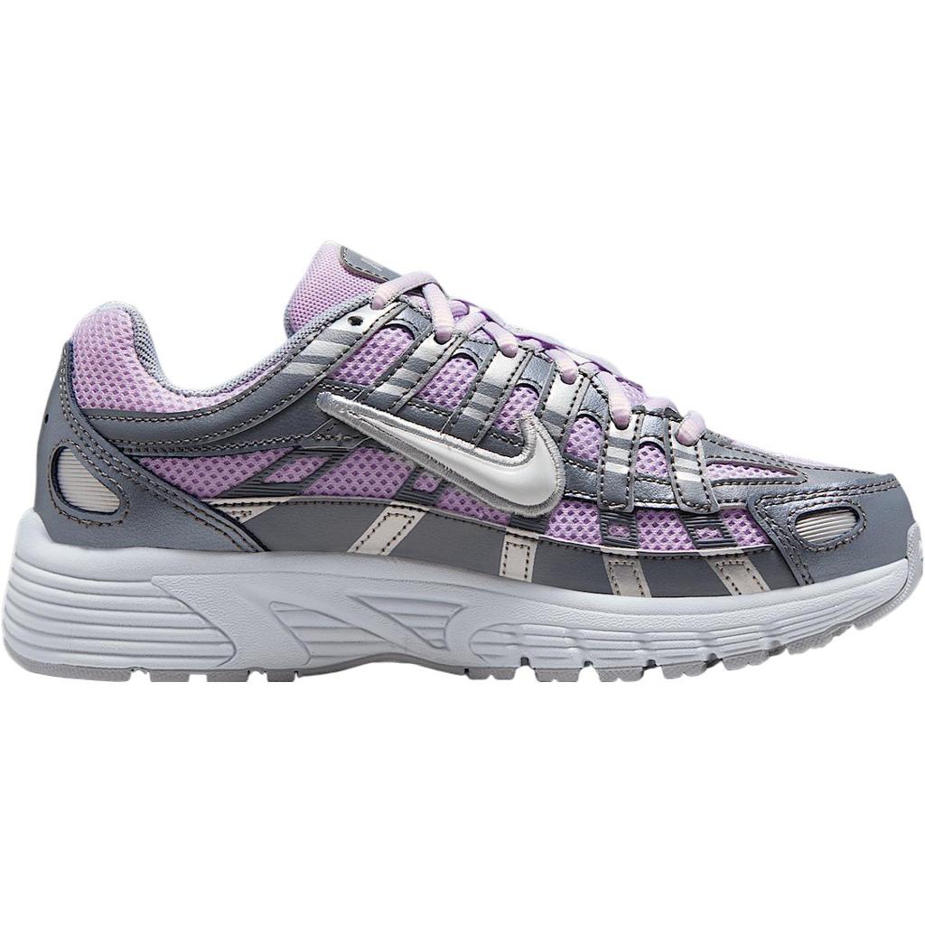 Nike P-6000 GS Doll Smoke Grey Metallic Silver White HV5064-500