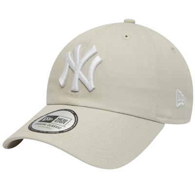 9TWENTY League Essentials New York Yankees Cap, Womens Beige Cap
