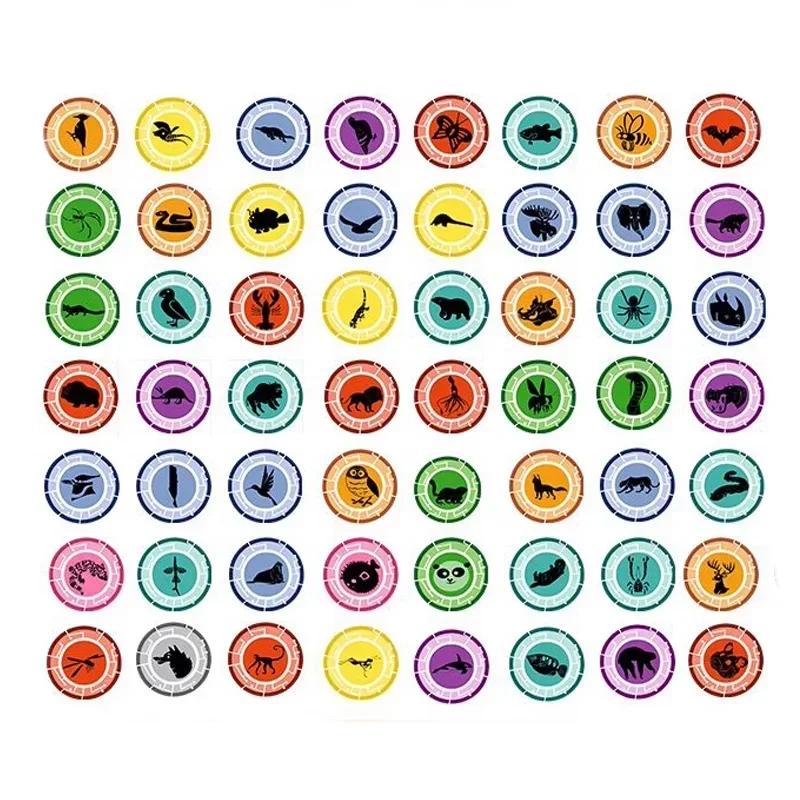 

15/120 шт. Игрушки Wild Kratts Диски силы существ фигурки Детские подарки Игрушки Карта энергии суперсилы Игрушка Подарок для мальчиков детей 30pcs mix styles