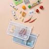 Clear Freezer Classification Kitchen Refrigerator Storage Bag Mesh Bag Household Fridge Organizer