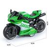 1/32 skala V2 SAKURA GESCHWINDIGKEIT Simulation Motorrad Modell Ornament Legierung Pull Back Spielzeug Auto