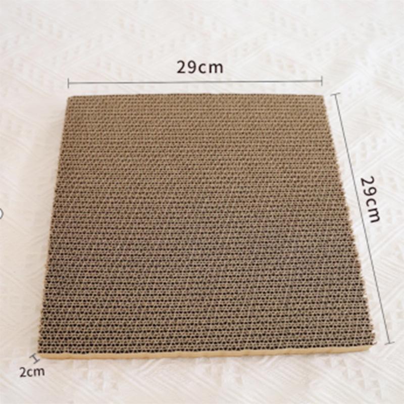 Thickened Corrugated Cat Scratching Board - Comfortable, Encrypted Design for Self-Scratching