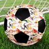 Pippi Longstocking Indoor Soccer Ball Colorful Machine Stitched PVC Size 5 Team Training Competition Ready Durable High-Bounce Cool Sports Gift