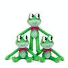 Frog Plush Toy  Cute Soft Stuffed Animal Plushie Doll Kawaii Frog Character Kids Birthday Gift Room Decoration Home Collectible