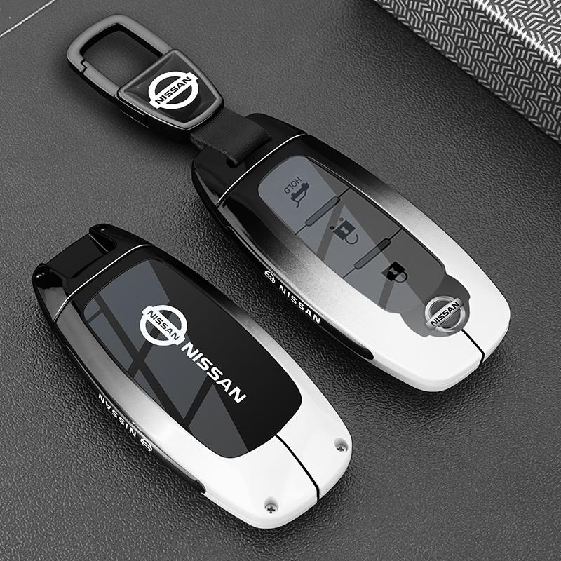3 4 Buttons Remote Key Case Cover Shell Fob Holder Keychain For Nissan X-trail T33 Qashqai J12 Teana Altima Ariya 2022 2023