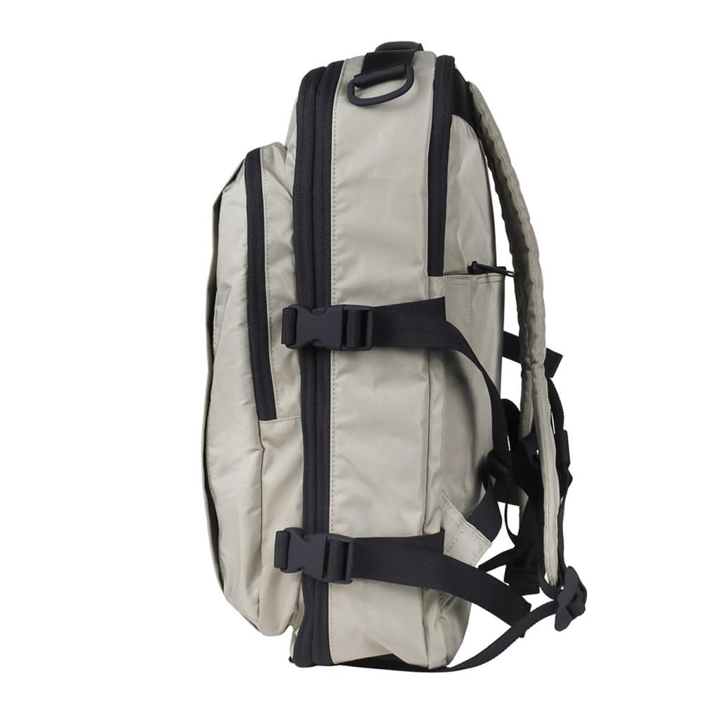 Day Business Business Simple [Universal Overalls] Backpack, Rucksack, Bag, Backpack, Bag, Expandable, Trip, Work, Logo, Logo, (OS,BEG)