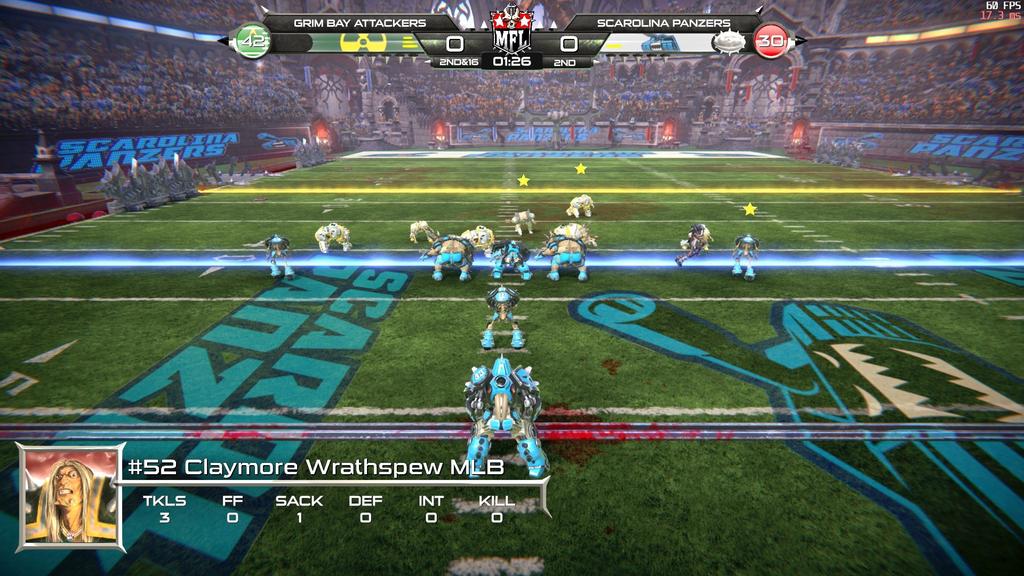 Mutant Football League Dynasty Edition North PS4 (Imported America) -