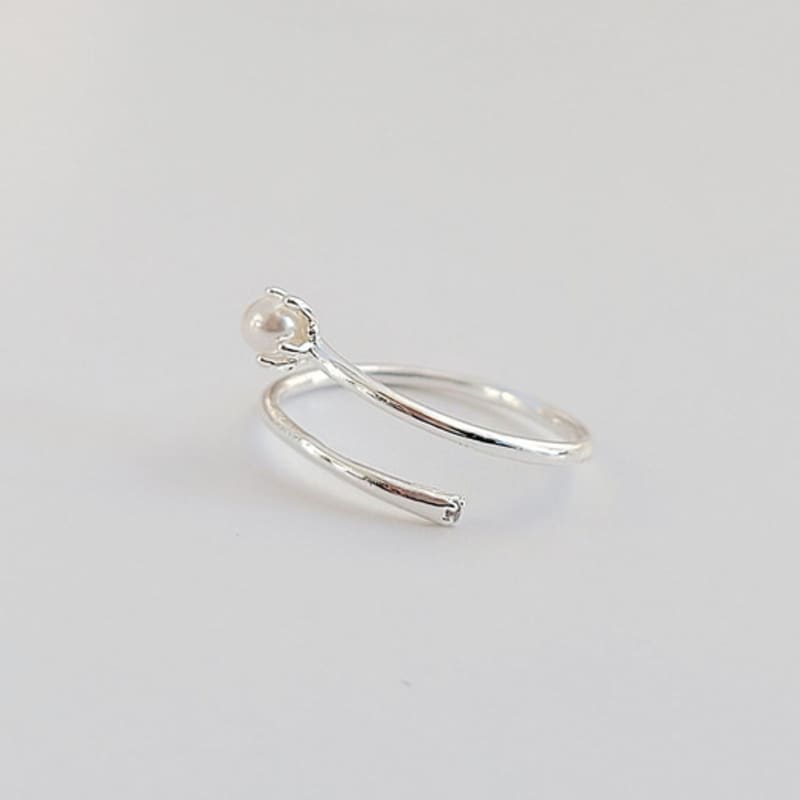 BSWAN Hug Silver Ring
