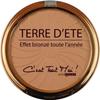 Poudre soleil maquillage, poudrier teint bronzé couleur "chair", 12 gr