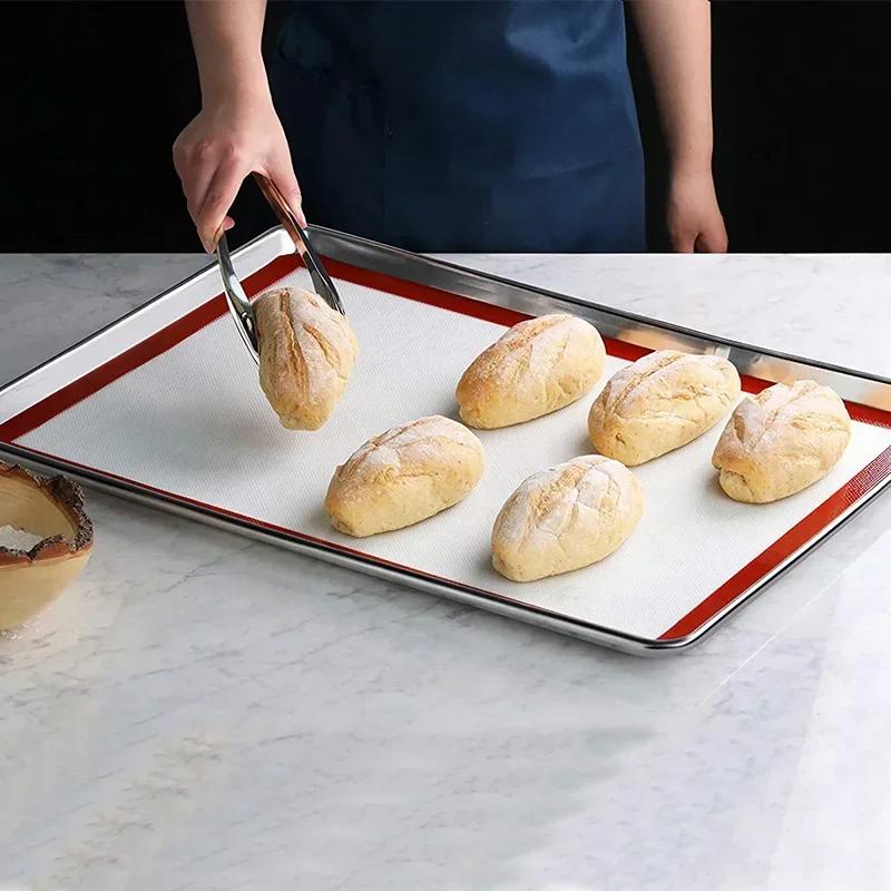 Baking Gadget, Cookie Pad, Rolling Dough Mat, Baking Mat, Pastry Tools, Cake Bakeware For Kitchen Non - Stick Silicone