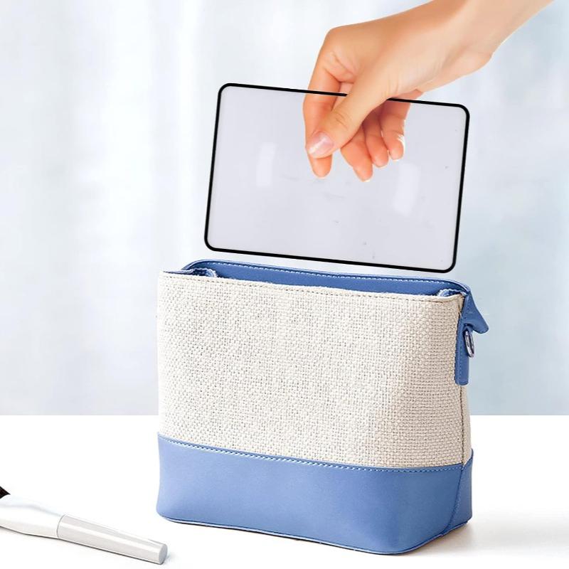 1/3Pcs A5 Full Page Magnifier 3X Optical Plastic Fresnel Lens Bookmark Flat Magnifying Sheet for Elderly Reading Maps Books
