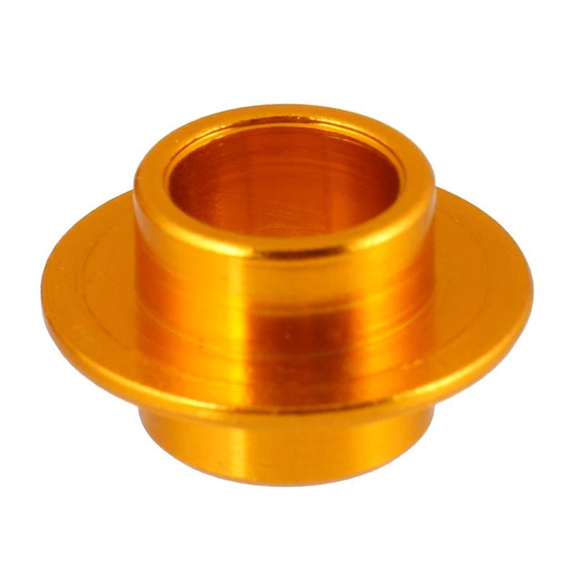 Gold Aluminum Skate Bushings Eight Piece Inline Bearing Spacers Durable Skate Parts for Fitness Skating